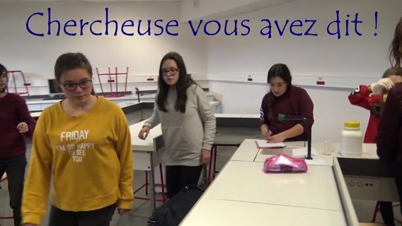  Chercheuse vous avez dit !