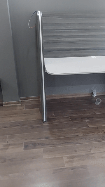 Bàn làm việc đôi Gỗ MDF cốt xanh Xám. Mua bán Đồ dùng văn phòng tại Quận Hà Đông Hà Nội được đăng bởi Vũ văn khương hình 1