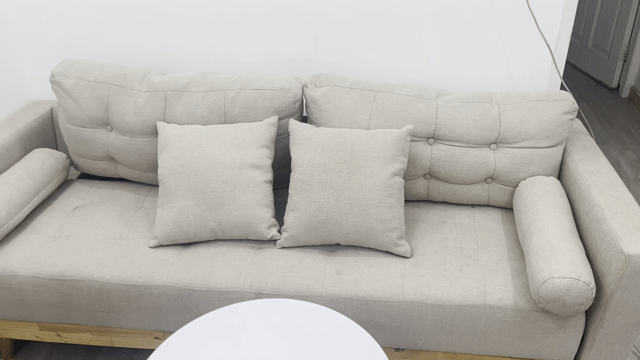 Bộ bàn ghế sofa IGA Vải nỉ/bố Gỗ Kem Bắc Âu 95%. Mua bán Bàn ghế tại Thành phố Thủ Đức Tp Hồ Chí Minh được đăng bởi Thuỳ Trang hình 1