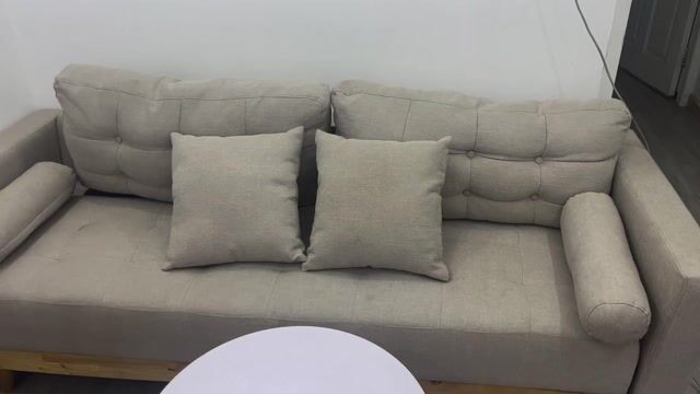 Bộ bàn ghế sofa IGA Vải nỉ/bố Gỗ Kem Bắc Âu 95%. Mua bán Bàn ghế tại Thành phố Thủ Đức Tp Hồ Chí Minh được đăng bởi Thuỳ Trang hình 1