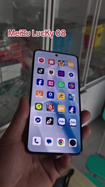 Meizu Lucky 08 R12+12+256 Snap7sGen2 Pin6000 2sim. Mua bán Điện thoại tại Huyện Trảng Bàng Tây Ninh được đăng bởi Sun Mobile Shop Điện Thoại Trảng Bàng Tây Ninh 01 hình 1