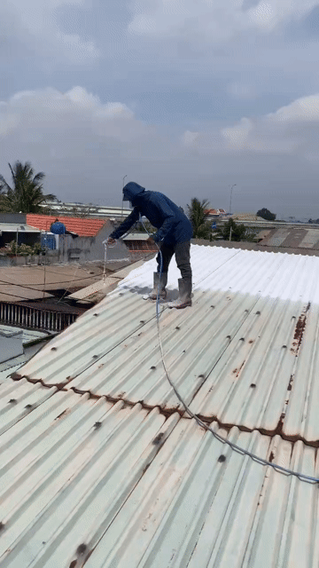 Thi công sơn cách nhiệt chống nóng. Dịch vụ nhà cửa khác tại Thành phố Thủ Đức Tp Hồ Chí Minh được đăng bởi thợ sơn  hình 1