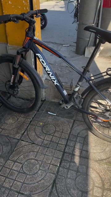 Xe đạp Fornix địa hình Đen cam. Mua bán Xe đạp tại Thành phố Thủ Đức Tp Hồ Chí Minh được đăng bởi Nhi Huynh hình 1