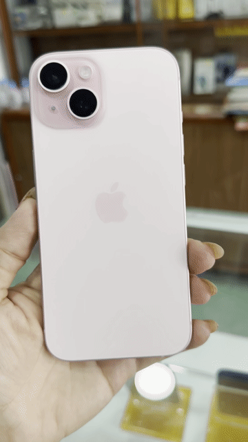 Apple iPhone 15 128GB Hồng A16 Bionic. Mua bán Điện thoại tại Thành phố Trà Vinh Trà Vinh được đăng bởi Duy Tân Mobile hình 1