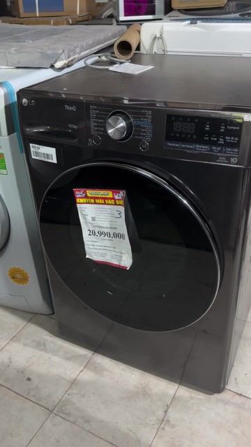 THANH LÝ SIÊU PHẨM MÁY GIẶT SẤY LG AI DD INVERTER. Mua bán Máy giặt tại Quận 7 Tp Hồ Chí Minh được đăng bởi ĐIỆN MÁY SÀI THÀNH hình 1