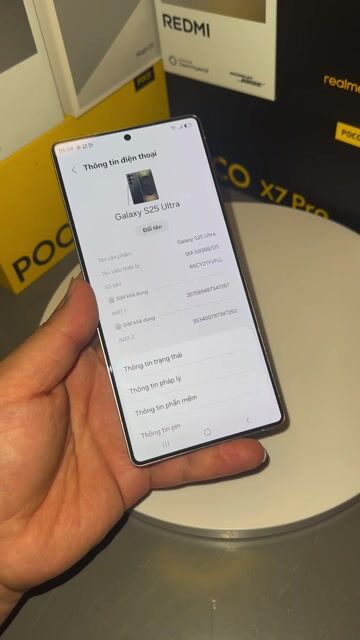 Galaxy S25 Ultra 5G Đen 12/256 SSVN / Zin áp. Mua bán Điện thoại tại Thành phố Nam Định Nam Định được đăng bởi Trí Dũng Store hình 1