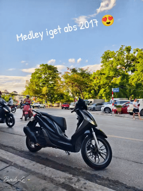 Medley 125 iGet ABS 2017 Đen siêu hiếm. Mua bán Xe máy tại Quận Ba Đình Hà Nội được đăng bởi Việt hình 1