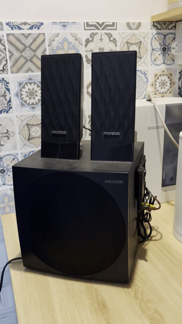 Loa Microlab M300 Đen. Mua bán Tivi, Âm thanh tại Thành phố Quảng Ngãi Quảng Ngãi được đăng bởi Thai Nguyen hình 1