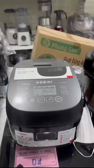 Nồi cơm điện Toshiba 1.5 lít Cao tần 3D Đen xám. Mua bán Bếp, lò, đồ điện nhà bếp tại Quận Lê Chân Hải Phòng được đăng bởi Hương  hình 1