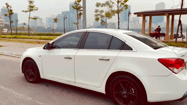 Chevrolet Lacetti CDX Trắng 5 chỗ. Mua bán Ô tô tại Quận Nam Từ Liêm Hà Nội được đăng bởi Lê Thanh hình 1