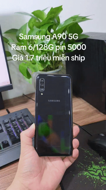 Samsung A90 5G 6GB/128GB zin mượt. Mua bán Điện thoại tại Quận Hà Đông Hà Nội được đăng bởi Shop Điện Thoại Cũ Zin hình 1