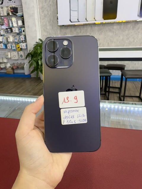 Apple iPhone 14 Pro Max 256GB Tím LL/A. Mua bán Điện thoại tại Thành phố Thủ Dầu Một Bình Dương được đăng bởi Phong Le hình 1