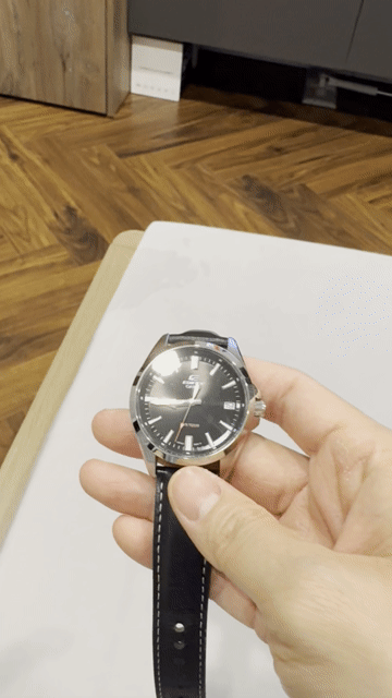 Đồng hồ Casio Edifice dây da Nam siêu đẹp. Mua bán Đồng hồ tại Quận Long Biên Hà Nội được đăng bởi Đức Nguyễn hình 1