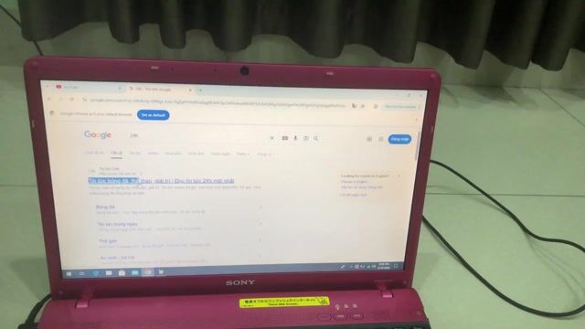 Sony Vaio Core i3 Hồng. Mua bán Laptop tại Huyện Thanh Trì Hà Nội được đăng bởi Zungtran hình 1