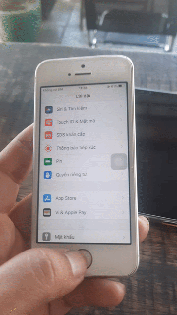 Apple iPhone SE 16GB Trắng.. Mua bán Điện thoại tại Huyện Củ Chi Tp Hồ Chí Minh được đăng bởi Hoàng Nguyễn Hồng Ân hình 1
