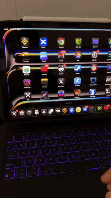 Apple iPad Pro M4 Wifi + 5G 11 inch 512GB Xám. Mua bán Máy tính bảng tại Thành phố Thủ Dầu Một Bình Dương được đăng bởi Trần Hoàng Thạch hình 1
