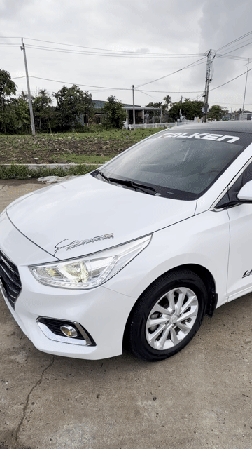 Hyundai Accent 2020 Tự động 80000 km Trắng. Mua bán Ô tô tại Thị Xã Buôn Hồ Đắk Lắk được đăng bởi Cao Thế Hoàng hình 1