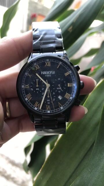 Đồng hồ NIBOSI Nam Thép không gỉ. Mua bán Đồng hồ tại Thành phố Thủ Đức Tp Hồ Chí Minh được đăng bởi Ánh Dương Hanafood hình 1