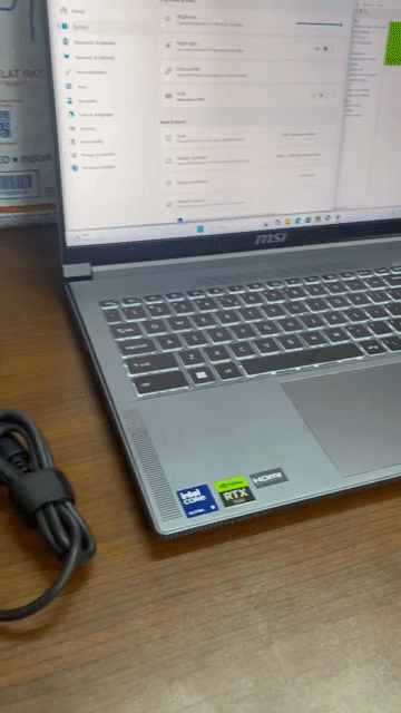 MSI CreatorPro 16 AI Studio U9 185H RTX 5000Ada 4K. Mua bán Laptop tại Quận Tân Phú Tp Hồ Chí Minh được đăng bởi LAPTOPTOTVN hình 1