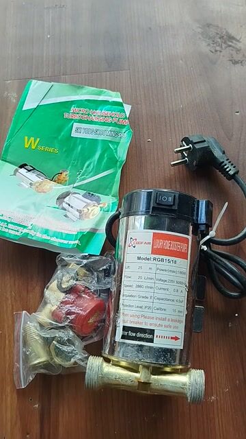 Bơm tăng áp OODFARI RGB15/18 180W. Mua bán Thiết bị vệ sinh, nhà tắm tại Quận Tân Phú Tp Hồ Chí Minh được đăng bởi Cụ Già Khó Tính hình 1