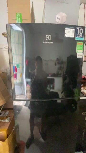 Tủ lạnh Electrolux 225l Đen. Mua bán Tủ lạnh tại Quận Tân Phú Tp Hồ Chí Minh được đăng bởi Oanh hình 1