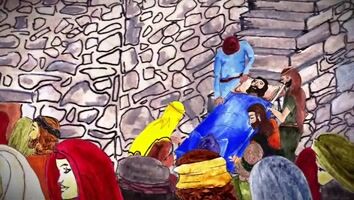 སྟོན་པ་ཡེ་ཤུ་དང་ཐོག་ཁ་ནས་མར་ཕབ་པའི་ནད་པ།