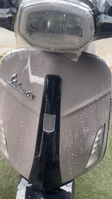 Xe máy điện Piaggio Vespa Nâu đen. Mua bán Xe máy tại Quận Liên Chiểu Đà Nẵng được đăng bởi Xe Điện Cũ Nz hình 1