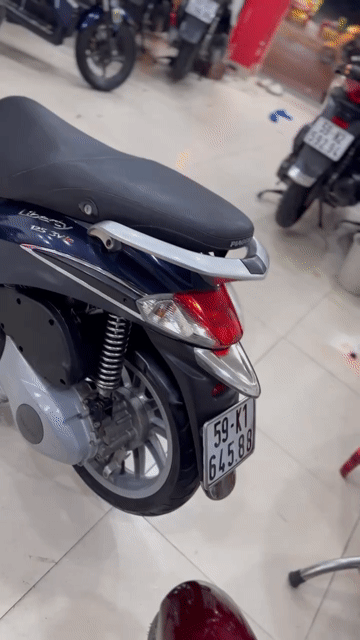 Piaggio Liberty 2014/3vie/Xanh GP.Xe đẹp chất.BSTP. Mua bán Xe máy tại Quận 6 Tp Hồ Chí Minh được đăng bởi Cửa Hàng Xe Máy Hoà Bùi hình 1