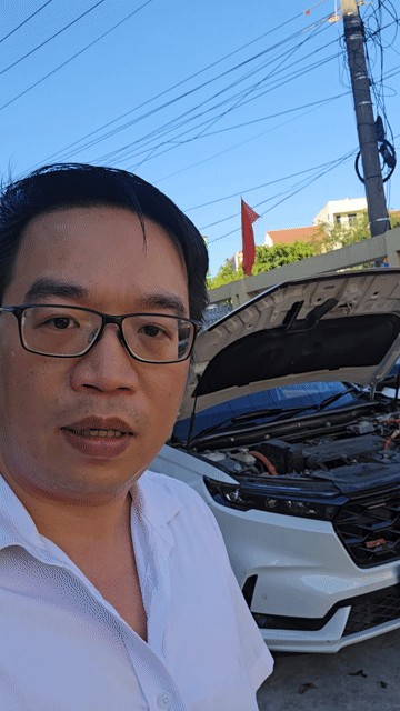 Honda CRV HEV 2023 Trắng 3 vạn km. Mua bán Ô tô tại Quận Cầu Giấy Hà Nội được đăng bởi Thăng ManyCar hình 1