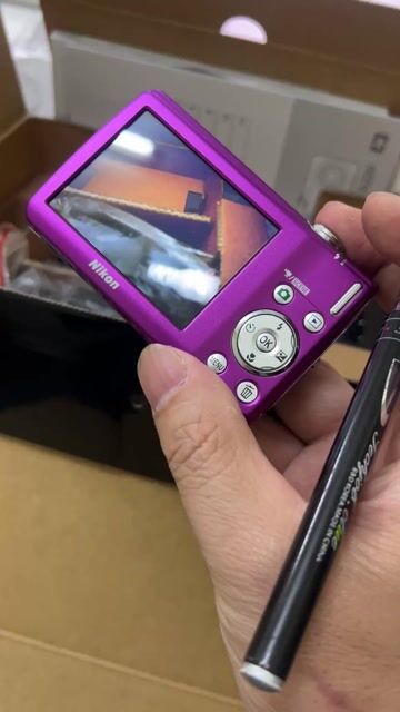 Nikon Coolpix S2200 fullbox màu hồng tím – nhỏ xin. Mua bán Máy ảnh, Máy quay tại Quận Cầu Giấy Hà Nội được đăng bởi Đỗ Kỷ hình 1