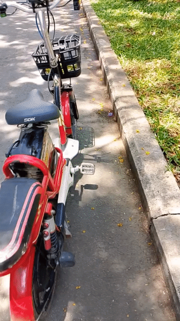 Xe đạp điện Yamaha màu Đỏ. Mua bán Xe đạp tại Thành phố Thủ Đức Tp Hồ Chí Minh được đăng bởi Lê Khánh Phương hình 1