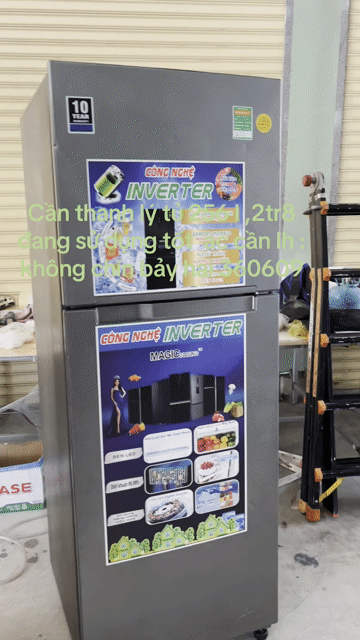 Tủ lạnh Magic Cooling Inverter Xám. Mua bán Tủ lạnh tại Thị xã Bến Cát Bình Dương được đăng bởi Trần Thi Mai hình 1