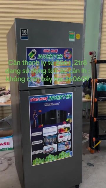 Tủ lạnh Magic Cooling Inverter Xám. Mua bán Tủ lạnh tại Thị xã Bến Cát Bình Dương được đăng bởi Trần Thi Mai hình 1