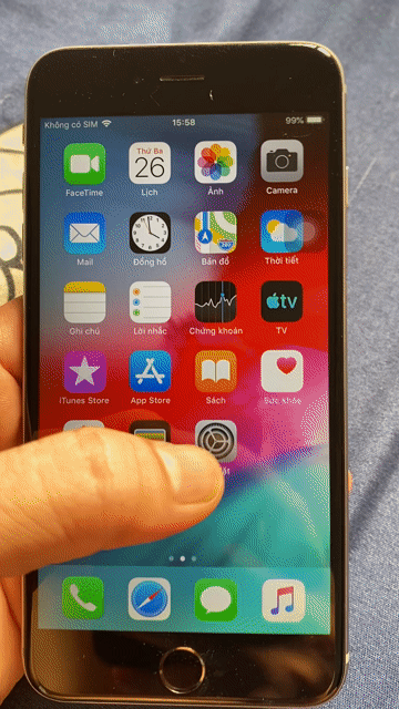 iphone 6plus 16gb xám. Mua bán Điện thoại tại Quận Gò Vấp Tp Hồ Chí Minh được đăng bởi Trương Thắng hình 1