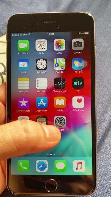 iphone 6plus 16gb xám. Mua bán Điện thoại tại Quận Gò Vấp Tp Hồ Chí Minh được đăng bởi Trương Thắng hình 1