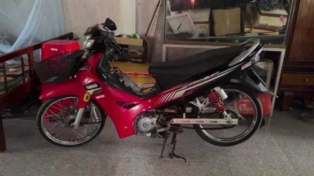 Yamaha Sirius Đỏ máy êm. Mua bán Xe máy tại Huyện Tân Hiệp Kiên Giang được đăng bởi Long hình 1