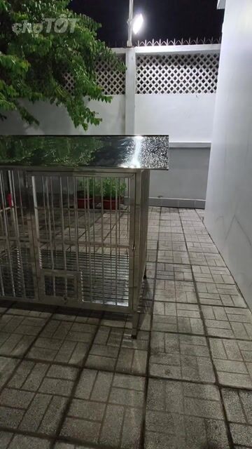 Chuồng thú cưng Inox 304 1m6x1m4x1m1 Bạc. Mua bán Phụ kiện, Thức ăn, Dịch vụ tại Thị xã Bến Cát Bình Dương được đăng bởi duy hình 1