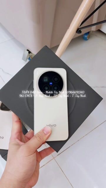 Vivo X300 Pro 5G 16/512Gb Fullbox - Bán Trả Góp. Mua bán Điện thoại tại Thành phố Tây Ninh Tây Ninh được đăng bởi Trần Bảo Store Mobile Tây Ninh hình 1
