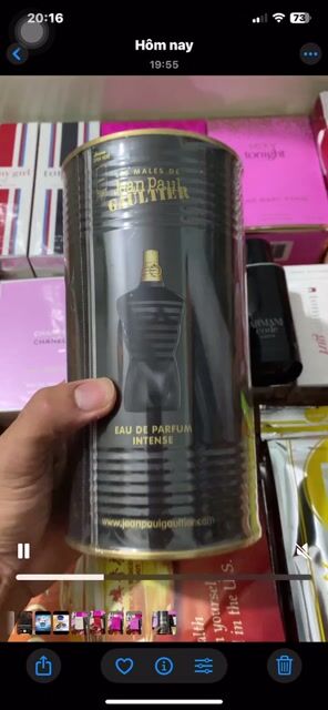 nước hoa nam Le Male Le Parfum - INTENSE - 200ml. Mua bán Nước hoa tại Thị xã Ngã Năm Sóc Trăng được đăng bởi HaoTrinh shop hình 1