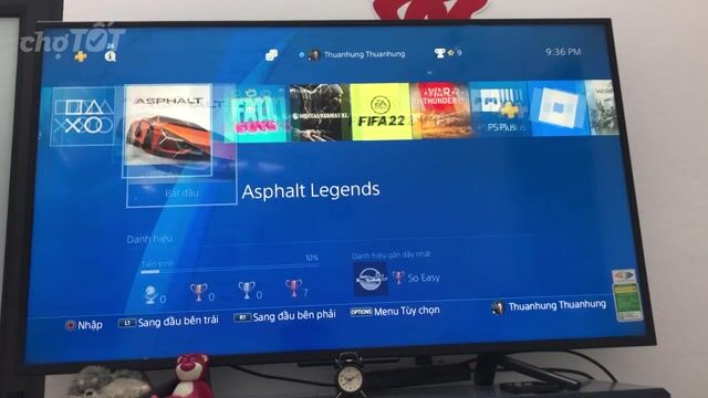 Sony PlayStation 4 Đen. Mua bán Thiết bị chơi game tại Huyện Hoài Đức Hà Nội được đăng bởi hưng thuận hình 1