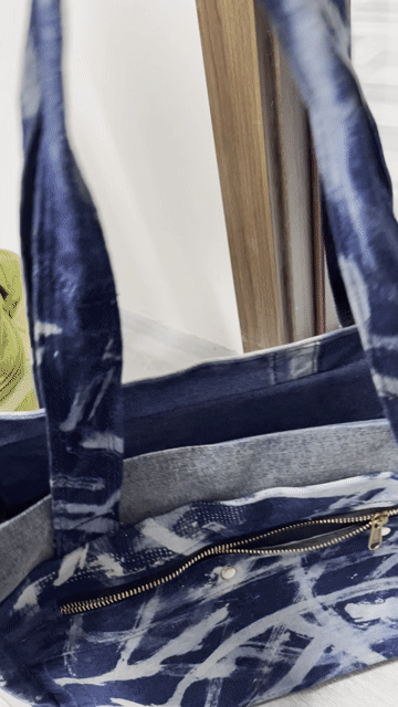 Túi xách Lee vải denim nhiều ngăn. Mua bán Túi xách tại Quận Ngũ Hành Sơn Đà Nẵng được đăng bởi Hangpan hình 1