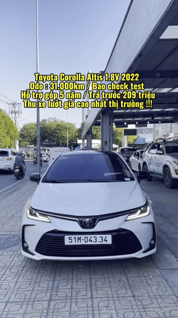 Toyota Corolla Altis 1.8V 2022 / Thương lượng giá. Mua bán Ô tô tại Quận Tân Phú Tp Hồ Chí Minh được đăng bởi Lê Tấn Dũ hình 1