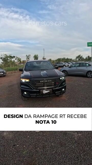 DESIGN DA RAMPAGE RT RECEBE NOTA 10
