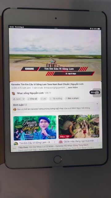 IPAD MINI 4 QUỐC TẾ 128GB, PIN 100%. Mua bán Máy tính bảng tại Quận Gò Vấp Tp Hồ Chí Minh được đăng bởi Đồ cũ dư bán rẻ hình 1