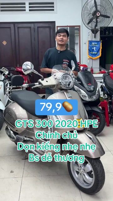 Piaggio Vespa GTS 300 HPE 2020 đẹp keng. Mua bán Xe máy tại Thành phố Thủ Đức Tp Hồ Chí Minh được đăng bởi Lê Hạnh hình 1
