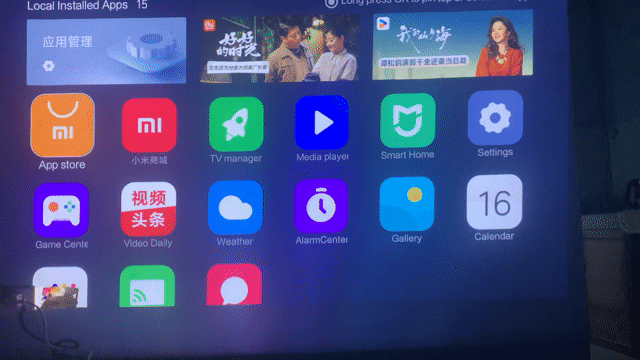 Máy chiếu Xiaomi 1S 4K Đen. Mua bán Đồ dùng văn phòng tại Huyện Thanh Trì Hà Nội được đăng bởi đinh tuấn anh hình 1