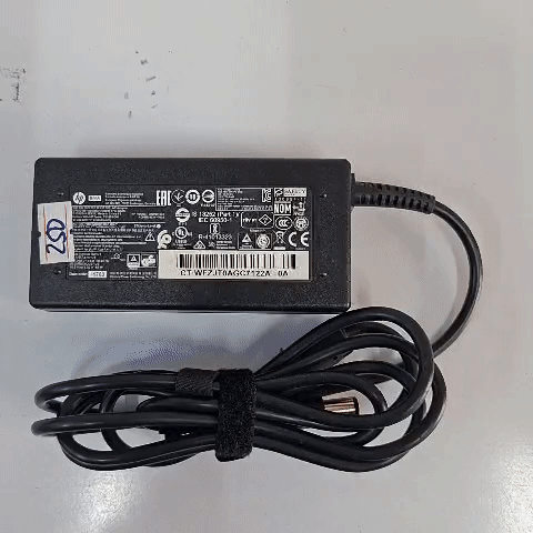 Sạc laptop HP Đen. Mua bán Phụ kiện (Màn hình, Chuột...) tại Quận Tân Phú Tp Hồ Chí Minh được đăng bởi Vtech hình 1