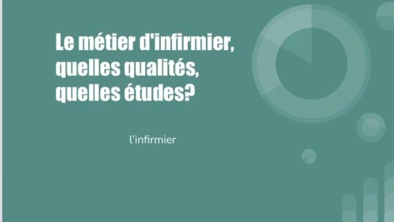 Le métier d'infirmier, quelles qualités, quelles études?