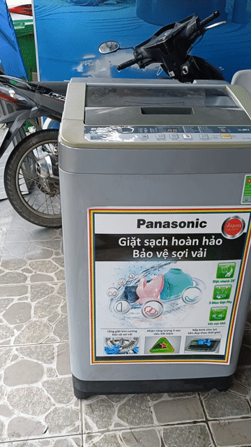 Máy giặt Panasonic 8kg Xám. Mua bán Máy giặt tại Thành phố Thuận An Bình Dương được đăng bởi Nguyễn Duy Quang hình 1