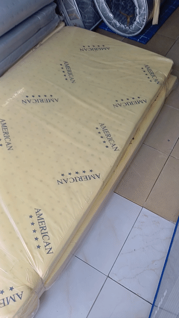 SALE NỆM CAO SU NON AMERICAN SHIP HOẢ TỐC FREE . Mua bán Giường, chăn ga gối nệm tại Thành phố Dĩ An Bình Dương được đăng bởi KHO NỆM TỔNG HỢP HCM hình 1